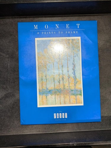 Monet Art Prints Portfolio Set of 8 - 14x11 inch Claude Monet Reproductions