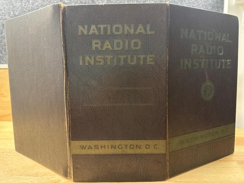 National Radio Institute Course books Radio TV Repair and Electronics 2 sets