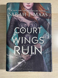 A Court of Wings and Ruin, Sarah J. Maas, Original Hardcover, First Printing