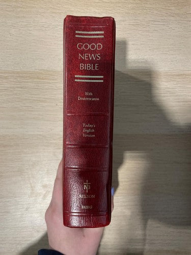 Good News Bible with Apocrypha Deuterocanonical Books 1978 Today's English