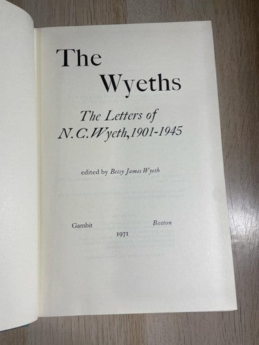 The Wyeths 1971 First Edition Art Book Andrew Wyeth N.C. Wyeth Jamie Wyeth
