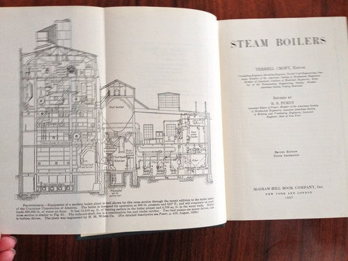 Steam Boilers [Hardcover] Croft, Terrell (Editor) / Purdy, R. B. (Revised By)