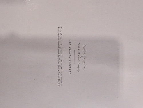 Funk & Wagnalls New Standard Dictionary 2 Volume Set 1913 Vintage Reference
