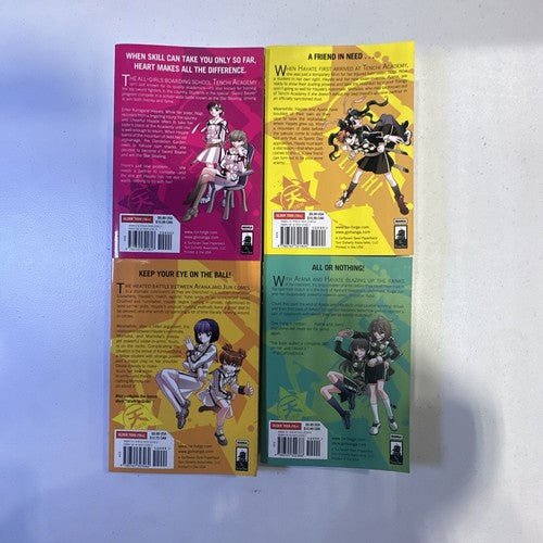 Hayate Cross Blade Manga Vol 1-4 Complete Set Shizuru Hayashiya Japanese
