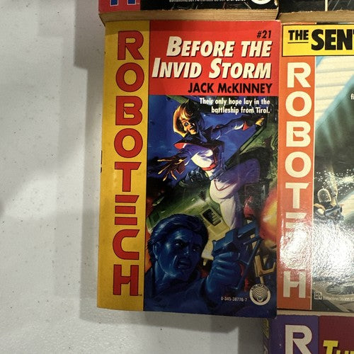 Robotech The Sentinels, First Generation, Lost Generation mixed book lot