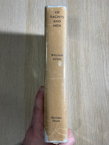 Of Yachts and Men First Edition Signed Nautical Maritime Sailing Book