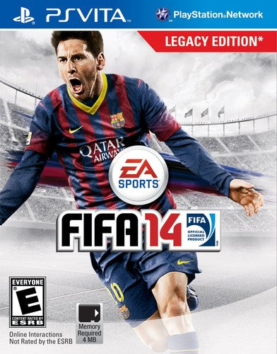 FIFA 14 Legacy Edition Sony PlayStation Vita PSV Game Complete