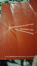 Perspectives on Auditing by D.R. Carmichael Paperback Accounting CPA Exam