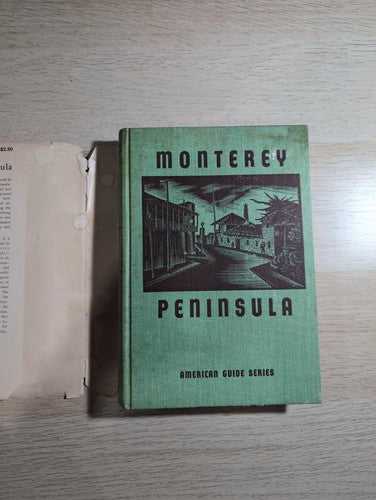 Monterey Peninsula 1941 First Edition California History Book Vintage