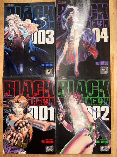 BLACK LAGOON Cleaner Sawyer Vol.1-9 Set Japanese comic Manga Tatsuhiko Ida anime