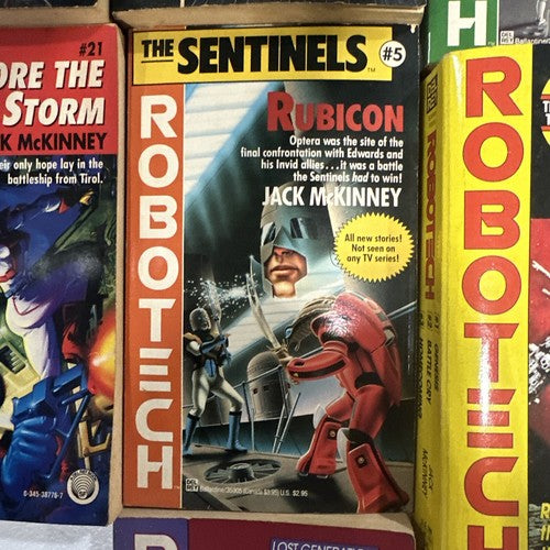 Robotech The Sentinels, First Generation, Lost Generation mixed book lot