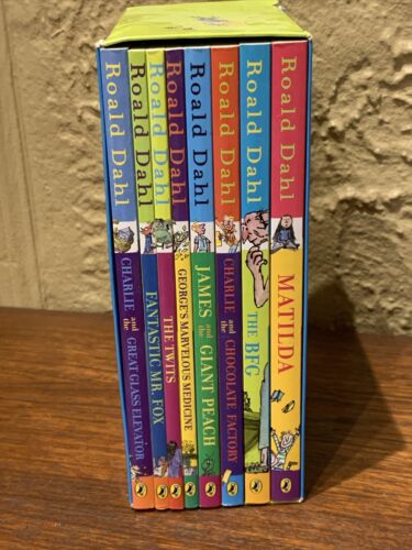 The Roald Dahl Collection 8 Book Paperback Box Set- Excellent Condition