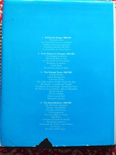 History of Grand Prix Motor Racing 1906-1951: Power and Glory [Hardcover] Court,