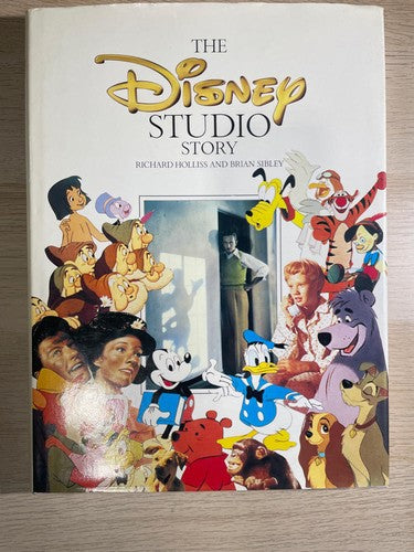 The Disney Studio Story 1988 First Edition Disney Animation History Book