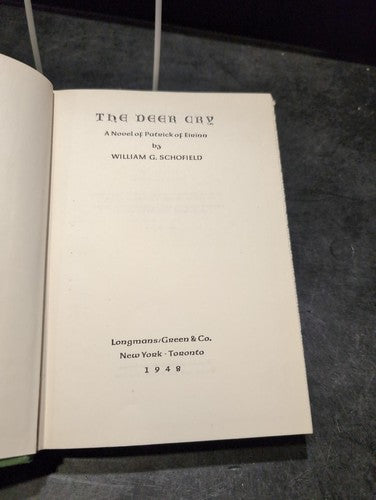 The Deer Cry 1948 First Edition Vintage Poetry Book Rare