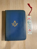 Masonic Holy Bible 1940 Bethlehem Lodge No. 453 Freemason Reference Book