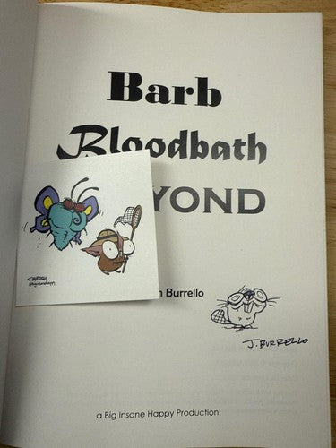 BARB Bloodbath And Beyond Comic Book Issue #1 First Print Horror Comics