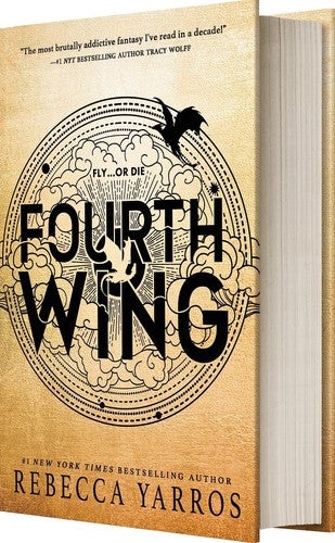 Fourth Wing Rebecca Yarros First Edition Hardcover Dragon Romance Fantasy