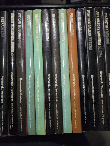 Newsweek Great Museums of the World 5 Book Set Art History Collection