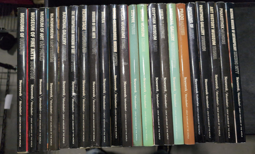 Newsweek Great Museums of the World 5 Book Set Art History Collection