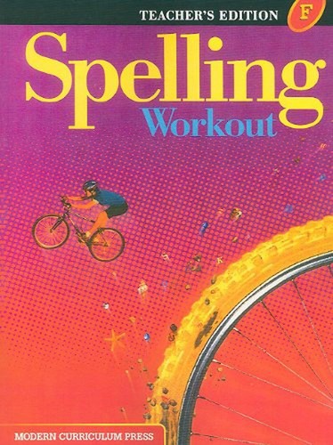 Spelling Workout: Level F, Teacher Edition [Paperback] Phillip K. Trocki