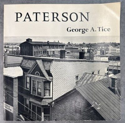 Paterson George A Tice 1972 First Edition SIGNED Photography Book