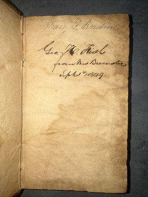 SAINT'S EVERLASTING  by RICHARD BAXTER antique AMERICANA 1822