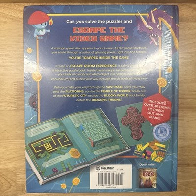 Escape Room : Can You Escape the Museum Theme Park Video Games 3 book set
