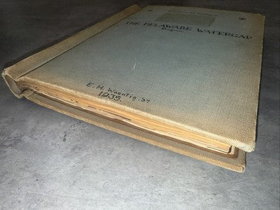 1935 Delaware Water Gap Geology Survey Manuscript Hand-Drawn Maps Photos Unique