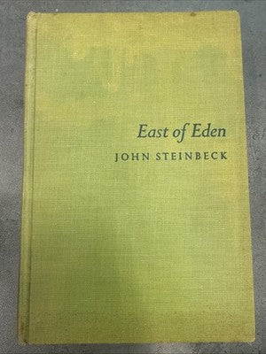 East of Eden John Steinbeck 1st Edition, Viking 1952, "bite" error P281