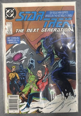 Star Trek The Next Generation #1-6 DC Comics Six Issue Mini-Series 1988