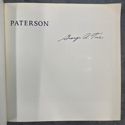 Paterson George A Tice 1972 First Edition SIGNED Photography Book