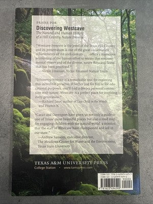 Discovering Westcave The Natural & Human History of a Hill Country Nature SIGNED