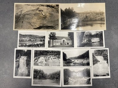 1935 Delaware Water Gap Geology Survey Manuscript Hand-Drawn Maps Photos Unique