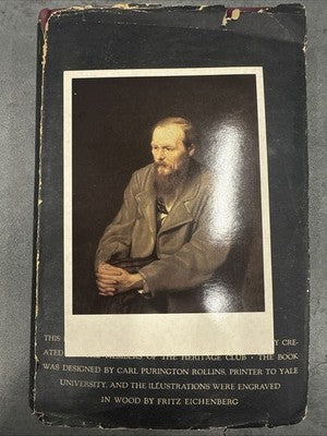 Crime and Punishment by Fyodor Dostoevsky 1938 Heritage Reprints HC