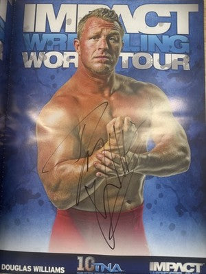 TNA Impact 10 Years of Wrestling and 2011 Program featuring HULK- SIGNED by many