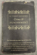Crime and Punishment by Fyodor Dostoevsky 1938 Heritage Reprints HC