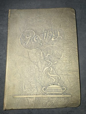 A Book of Valuable Recipes for Dinner Parties by Miss Annie Reilly 1923