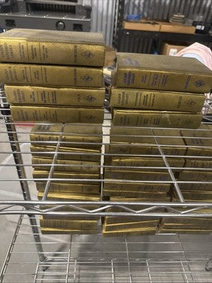 Vintage Golden Harlequin Library Lot Romance Hardcover Book Lot of 47 books