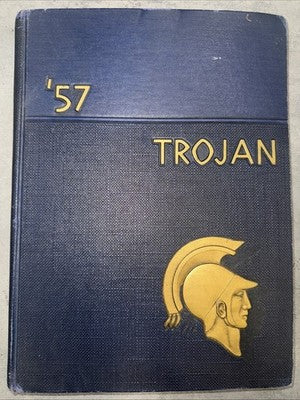 1956 and 1957  Trojan  Findlay High School Yearbook - Findlay, Ohio
