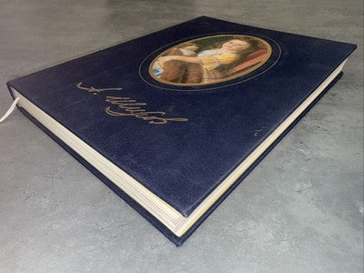 Rare 1985 Soviet Art Book Alexander Shilov Fabric Cover Deluxe Edition