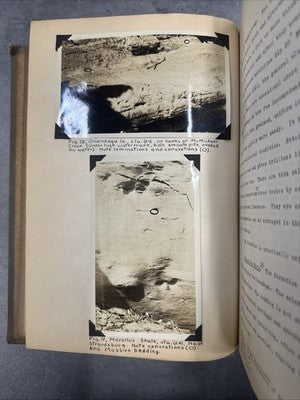 1935 Delaware Water Gap Geology Survey Manuscript Hand-Drawn Maps Photos Unique