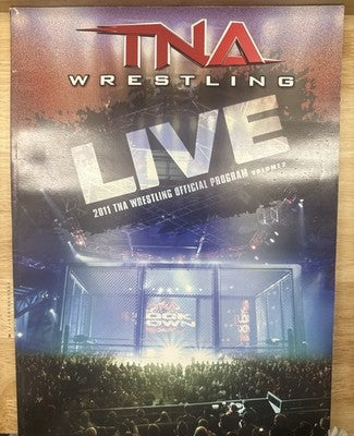 TNA Impact 10 Years of Wrestling and 2011 Program featuring HULK- SIGNED by many