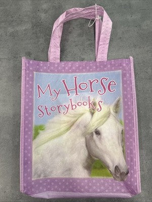 My Horse Storybook Collection Miles Kelly Brand Lot of 7 books W/Tote Bag