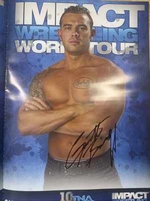 TNA Impact 10 Years of Wrestling and 2011 Program featuring HULK- SIGNED by many