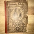 Germania Kalender 1882 German Calendar Antique Rare Vintage Book
