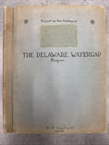 1935 Delaware Water Gap Geology Survey Manuscript Hand-Drawn Maps Photos Unique