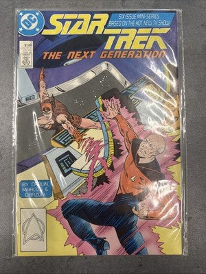 Star Trek The Next Generation #1-6 DC Comics Six Issue Mini-Series 1988
