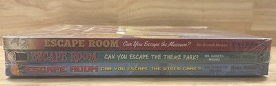 Escape Room : Can You Escape the Museum Theme Park Video Games 3 book set