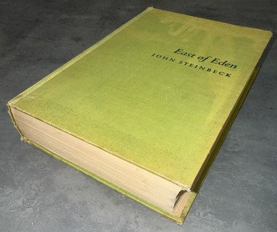 East of Eden John Steinbeck 1st Edition, Viking 1952, "bite" error P281